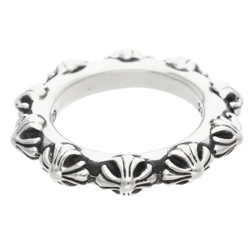 Chrome Hearts CROSS BAND Silver Ring Size ONE SIZE