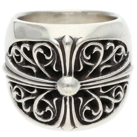 Chrome Hearts CLASSIC OVAL CROSS Silver Ring Size ONE SIZE