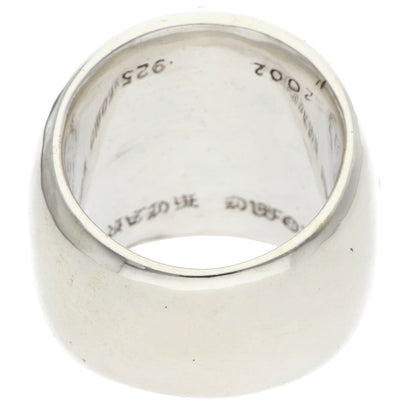 Chrome Hearts CLASSIC OVAL CROSS Silver Ring Size ONE SIZE