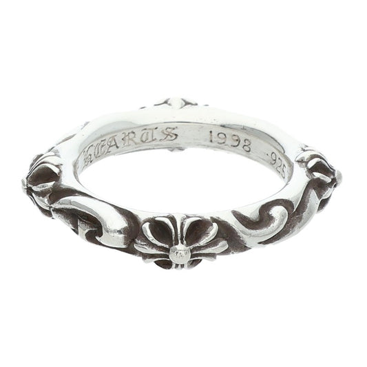 Chrome Hearts SBT Band Sterling Silver Ring Size ONE SIZE