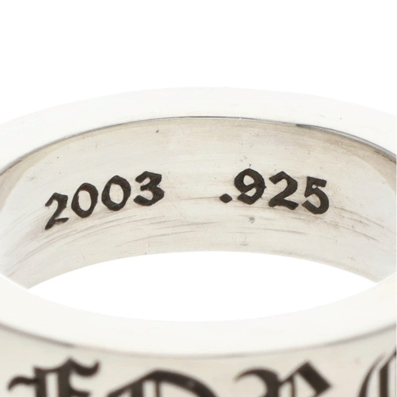 Chrome Hearts 6mm Spacer Forever Silver Ring Size ONE SIZE