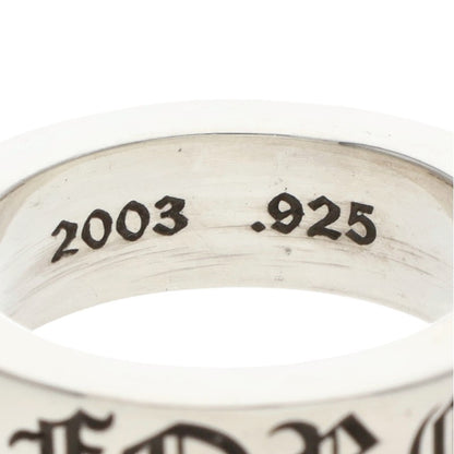 Chrome Hearts 6mm Spacer Forever Silver Ring Size ONE SIZE