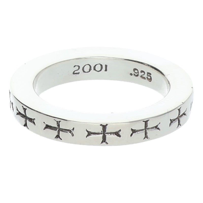 Chrome Hearts 3mm Spacer FUCKYOU Silver Ring Size ONE SIZE
