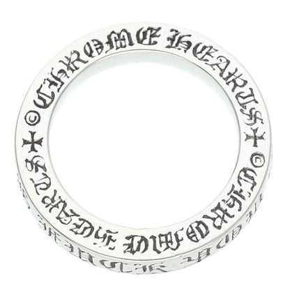 Chrome Hearts 3mm Spacer FUCKYOU Silver Ring Size ONE SIZE