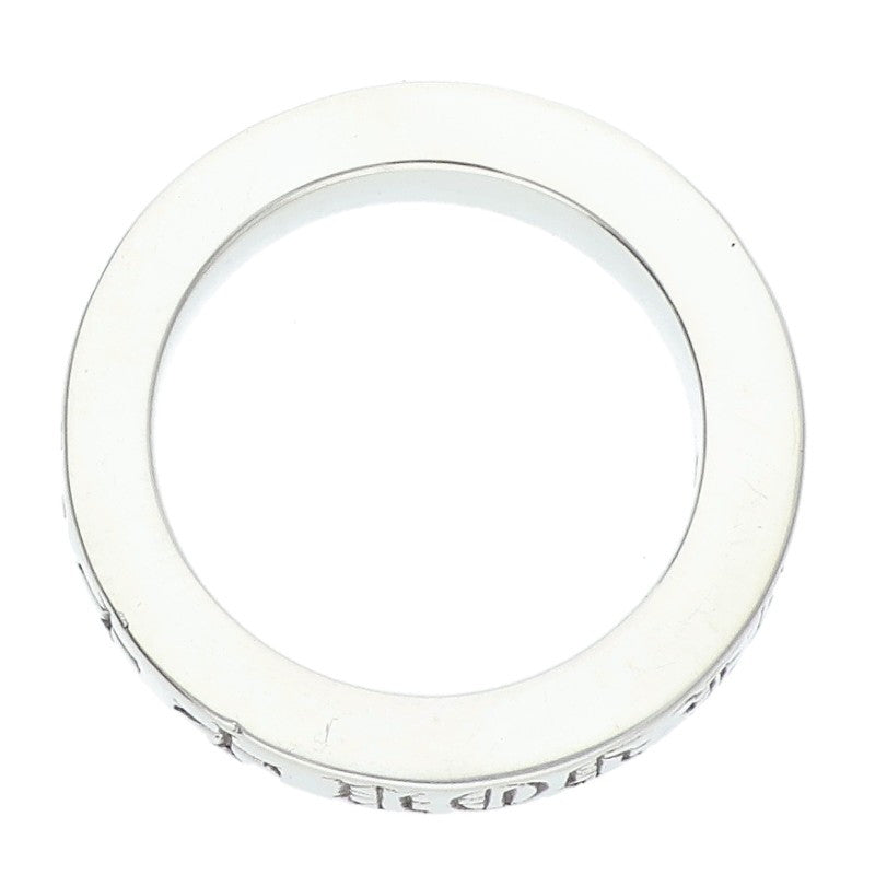 Chrome Hearts 3mm Spacer FUCKYOU Silver Ring Size ONE SIZE