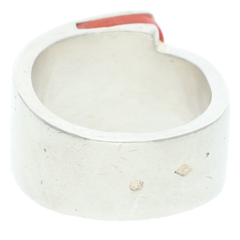 HERMES H-Motif Candy Silver Ring Size ONE SIZE