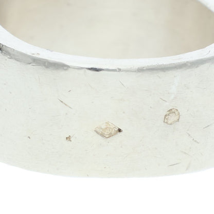 HERMES H-Motif Candy Silver Ring Size ONE SIZE