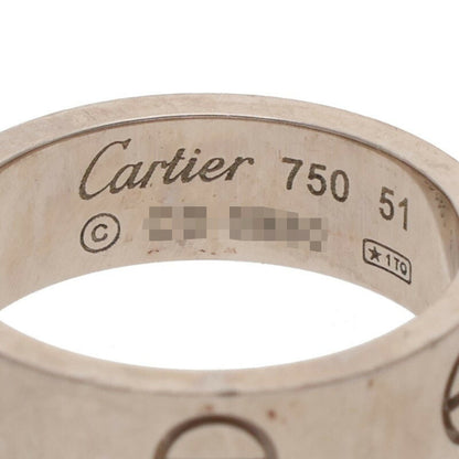 Cartier LOVE RING K18WG Ring Size ONE SIZE