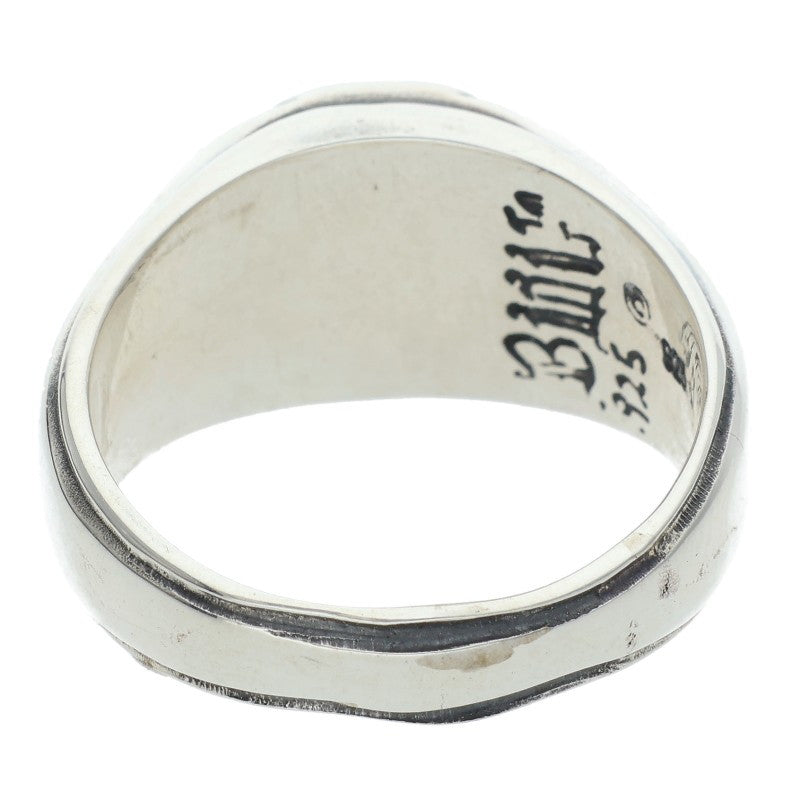 Bill Wall Leather R480 Iron Cross Signet Ring Size ONE SIZE
