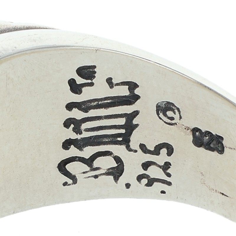 Bill Wall Leather R480 Iron Cross Signet Ring Size ONE SIZE