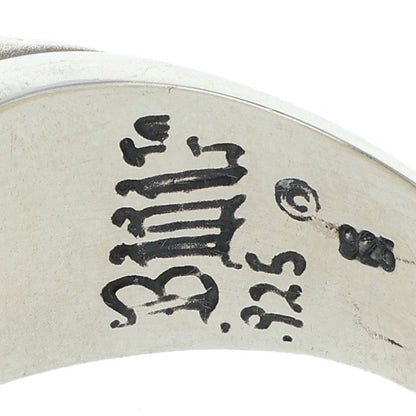 Bill Wall Leather R480 Iron Cross Signet Ring Size ONE SIZE
