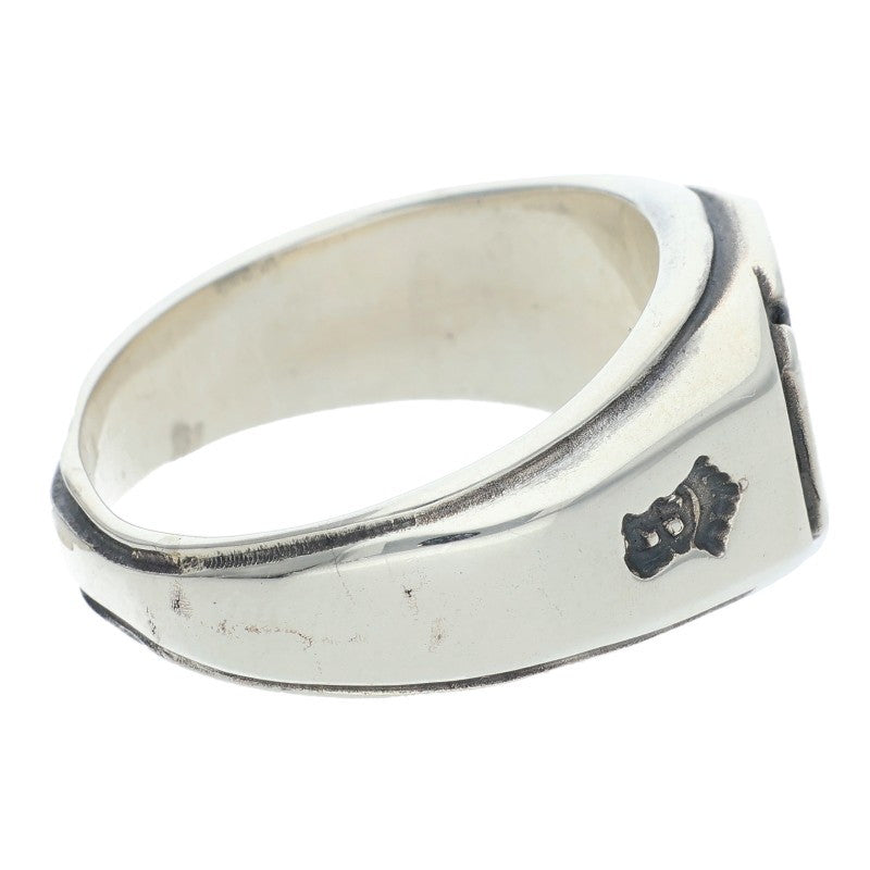 Bill Wall Leather R480 Iron Cross Signet Ring Size ONE SIZE