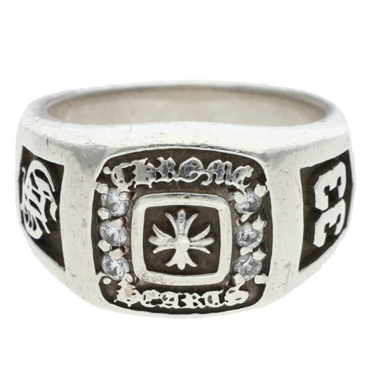 Chrome Hearts SM CHAMPION Pave Diamond Ring Size ONE SIZE