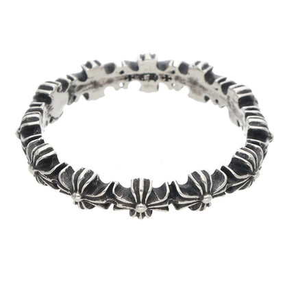 Chrome Hearts TINY E CH PLS BAND Silver Ring Size ONE SIZE