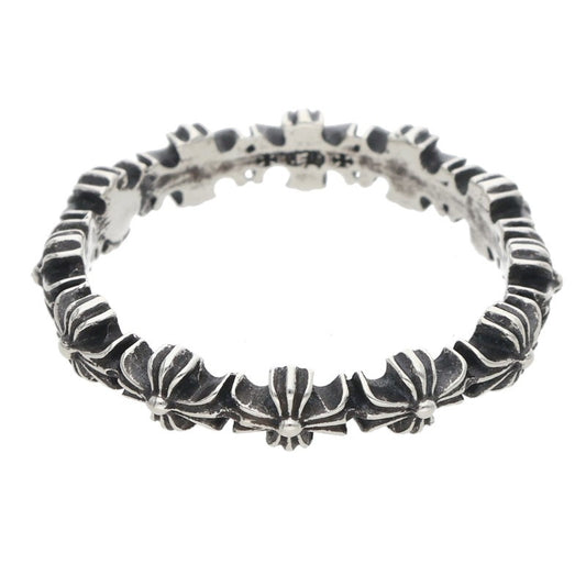 Chrome Hearts TINY E CH PLS BAND Silver Ring Size ONE SIZE