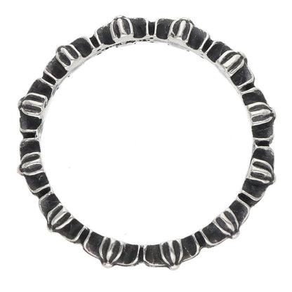 Chrome Hearts TINY E CH PLS BAND Silver Ring Size ONE SIZE