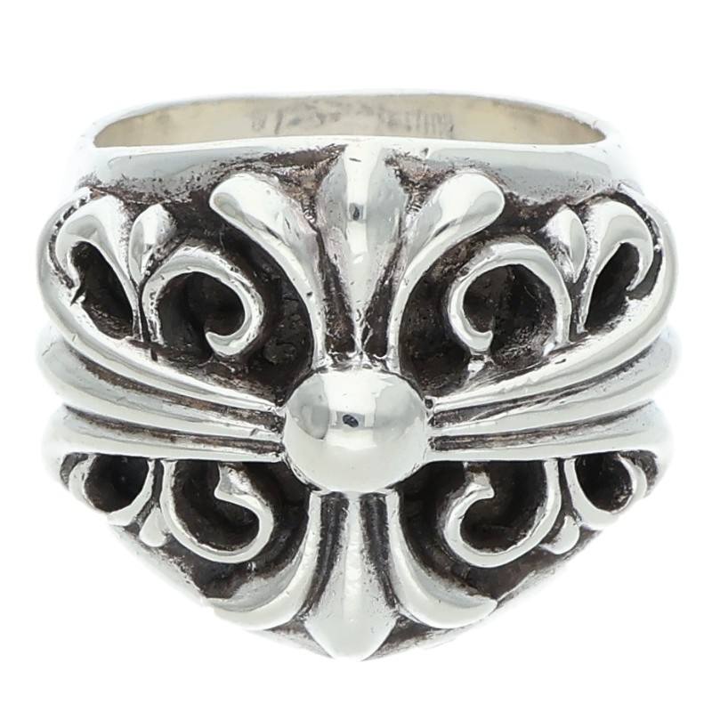 Chrome Hearts Keeper Silver Ring Size US 7