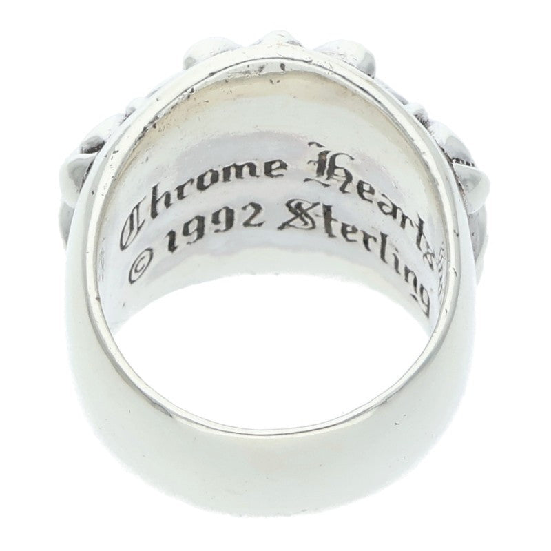 Chrome Hearts Keeper Silver Ring Size US 7