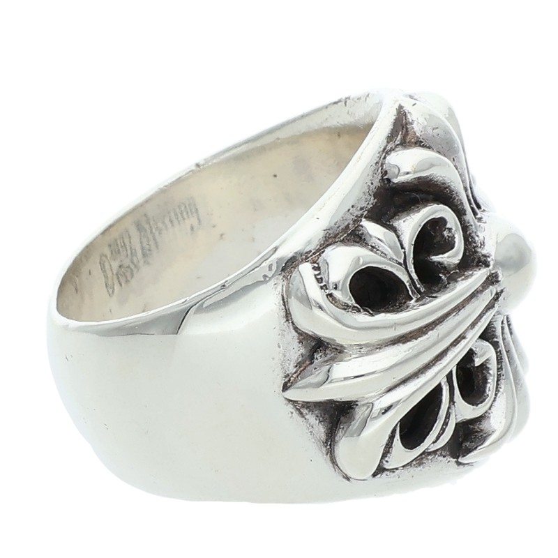 Chrome Hearts Keeper Silver Ring Size US 7
