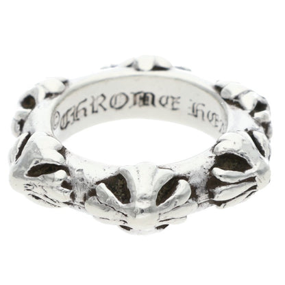 Chrome Hearts CROSS BAND Silver Ring Size ONE SIZE