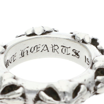 Chrome Hearts CROSS BAND Silver Ring Size ONE SIZE