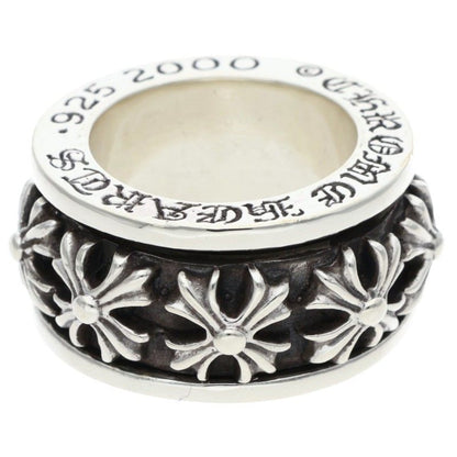 Chrome Hearts Spinner CH X Silver Ring Size ONE SIZE