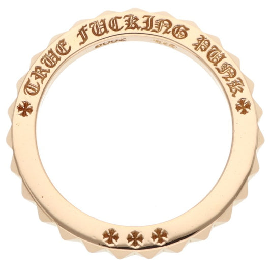 Chrome Hearts 22K TFP Big Punk Gold Ring Size ONE SIZE