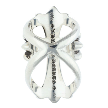 Chrome Hearts INFINITY CH CRS Silver Ring Size ONE SIZE