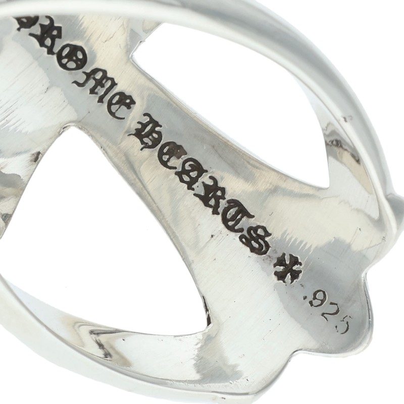 Chrome Hearts INFINITY CH CRS Silver Ring Size ONE SIZE