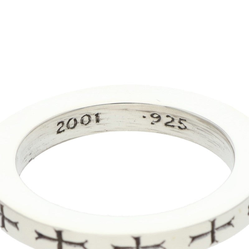 Chrome Hearts 3mm Spacer FUCKYOU Silver Ring Size ONE SIZE