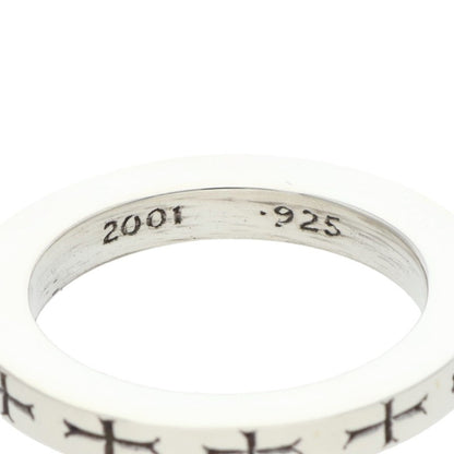 Chrome Hearts 3mm Spacer FUCKYOU Silver Ring Size ONE SIZE