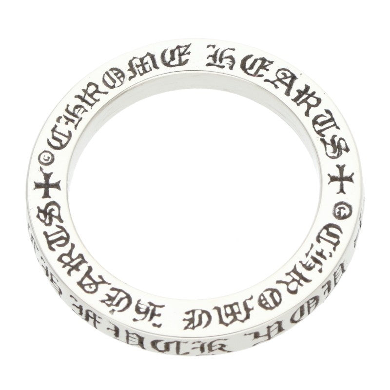 Chrome Hearts 3mm Spacer FUCKYOU Silver Ring Size ONE SIZE