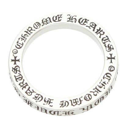 Chrome Hearts 3mm Spacer FUCKYOU Silver Ring Size ONE SIZE