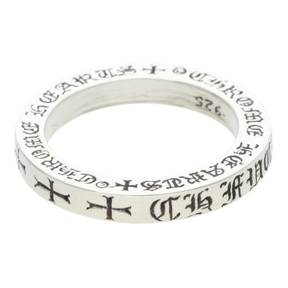 Chrome Hearts 3mm Spacer FUCKYOU Silver Ring Size ONE SIZE