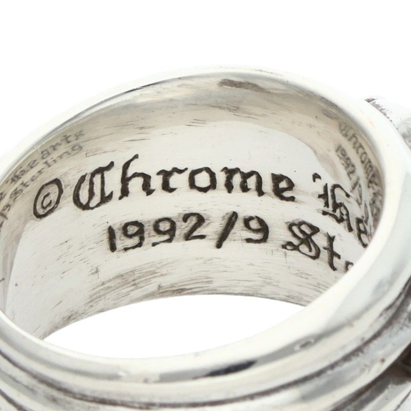 Chrome Hearts Dagger Sterling Silver Ring Size JP 16.5