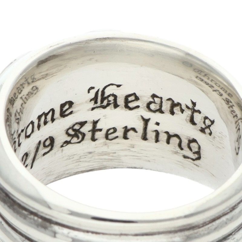 Chrome Hearts Dagger Sterling Silver Ring Size JP 16.5
