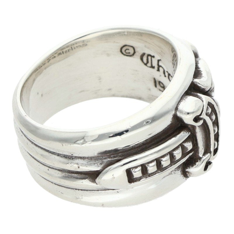 Chrome Hearts Dagger Sterling Silver Ring Size JP 16.5