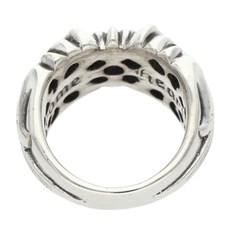 Chrome Hearts K&T Silver Ring Size ONE SIZE