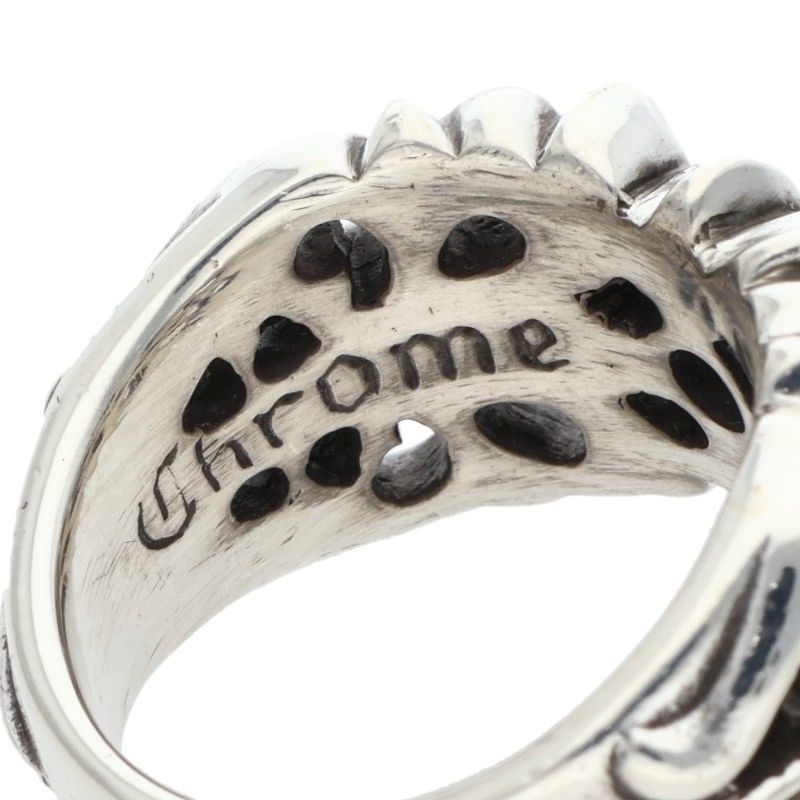 Chrome Hearts K&T Silver Ring Size ONE SIZE