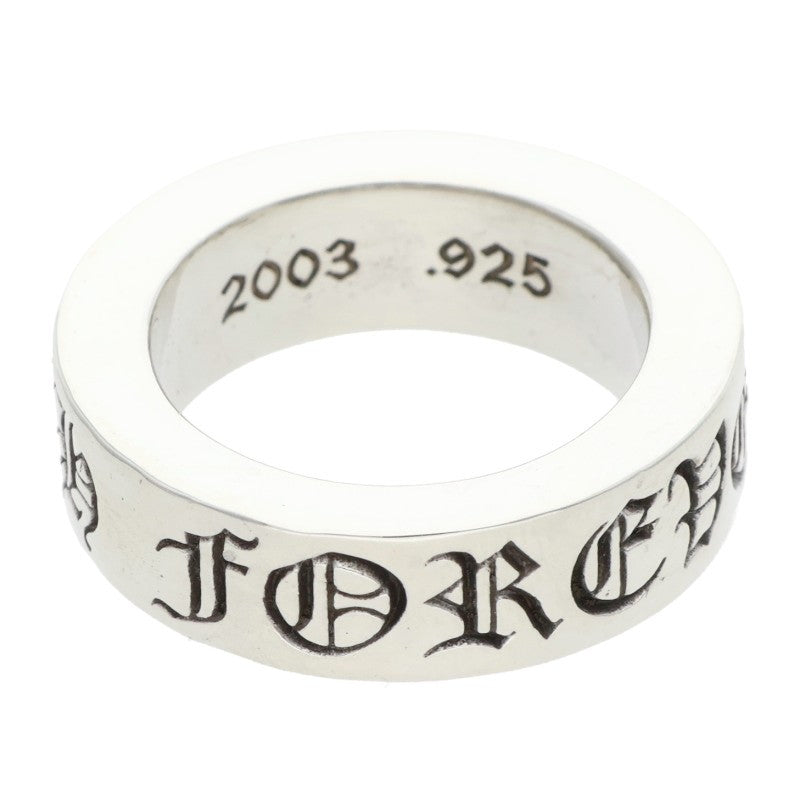 Chrome Hearts 6mm Spacer Forever Silver Ring Size ONE SIZE