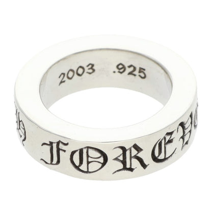 Chrome Hearts 6mm Spacer Forever Silver Ring Size ONE SIZE