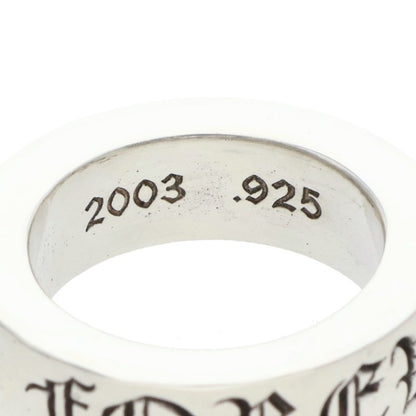 Chrome Hearts 6mm Spacer Forever Silver Ring Size ONE SIZE