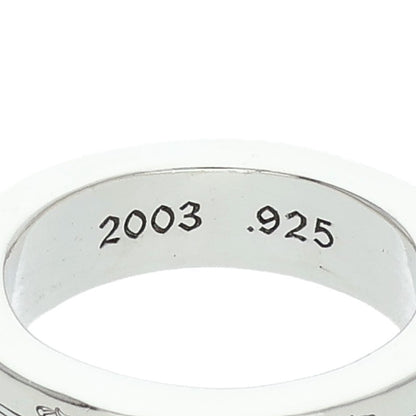 Chrome Hearts 6mm Spacer Dagger Silver Ring Size ONE SIZE
