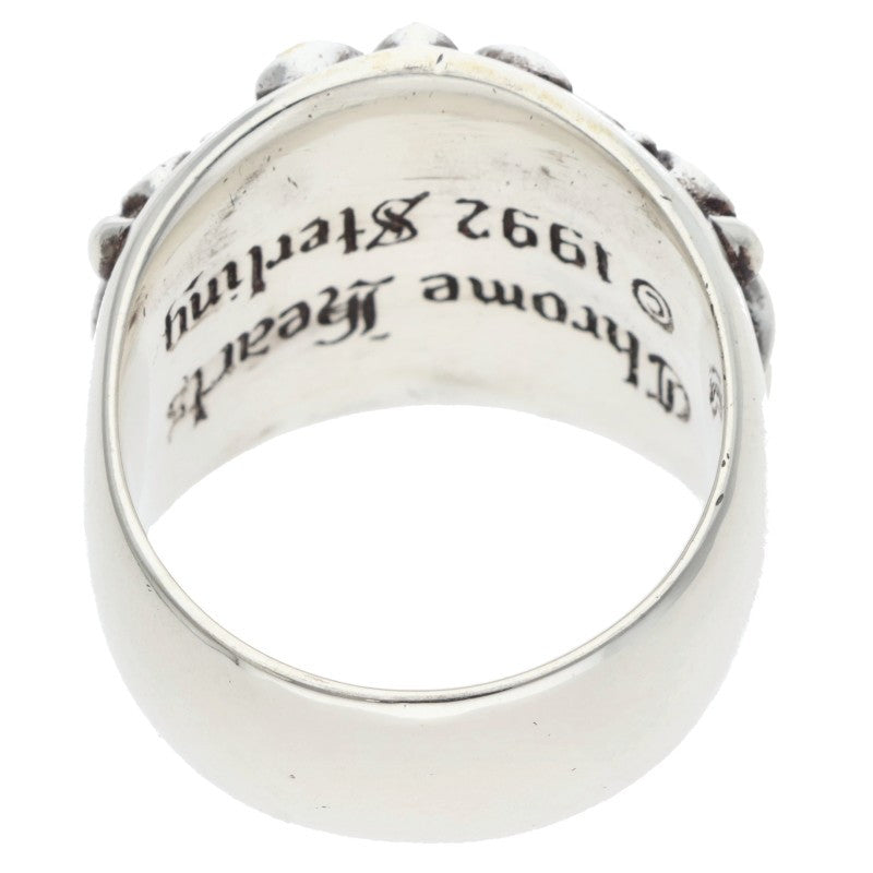 Chrome Hearts Keeper Sterling Silver Ring Size US 9.5