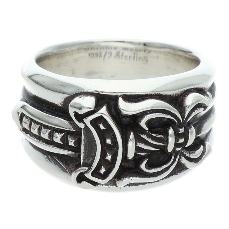 Chrome Hearts Dagger Sterling Silver Ring Size ONE SIZE