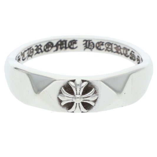 Chrome Hearts BUBBLGM PYRAMID PLS Silver Ring Size ONE SIZE