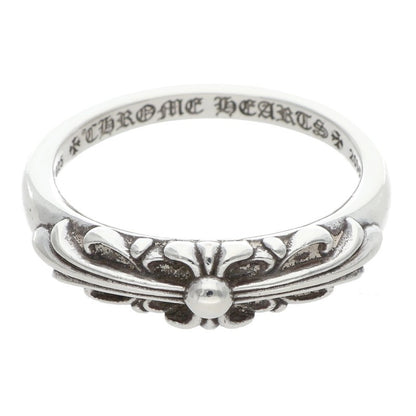 Chrome Hearts BABY CLASSIC Floral Cross Ring Size US 10.5