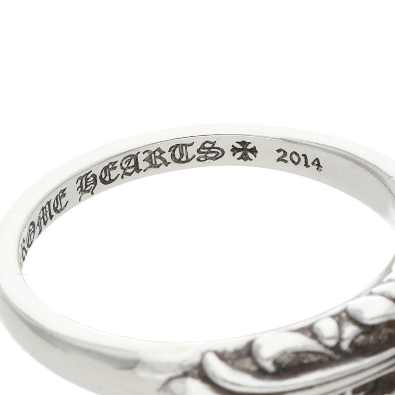 Chrome Hearts BABY CLASSIC Floral Cross Ring Size US 10.5