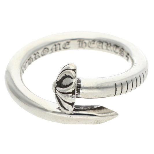 Chrome Hearts NAIL CRSBALL Silver Ring Size ONE SIZE