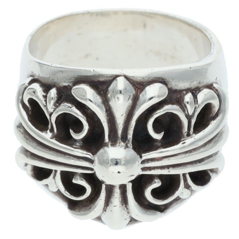 Chrome Hearts KEEPER Sterling Silver Ring Size ONE SIZE